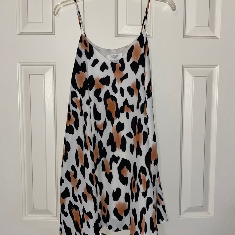 Boutique Animal Print Dress